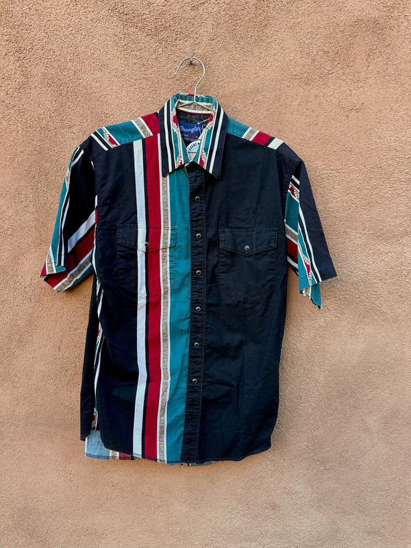Southwest Style Short Sleeve Colorblock Rodeo Shirt by Wrangler