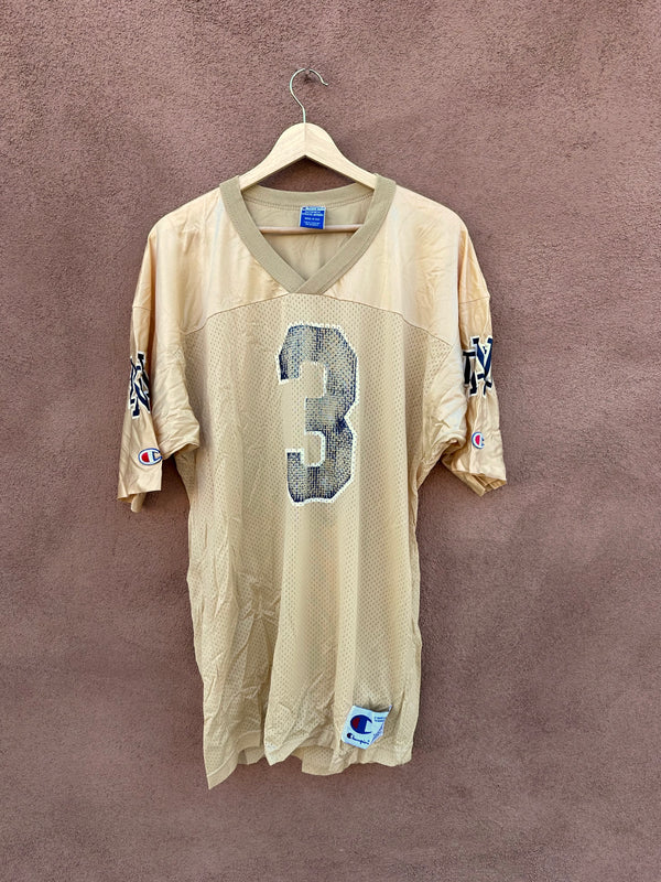 Joe Montana Champion Notre Dame Gold Jersey