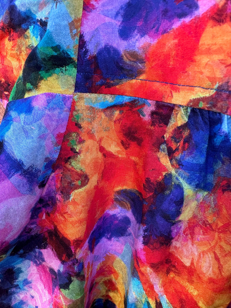Colorblast Cotton Dress
