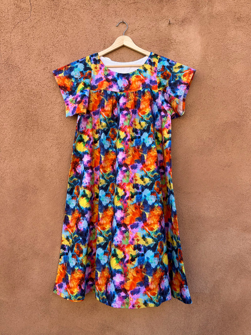 Colorblast Cotton Dress
