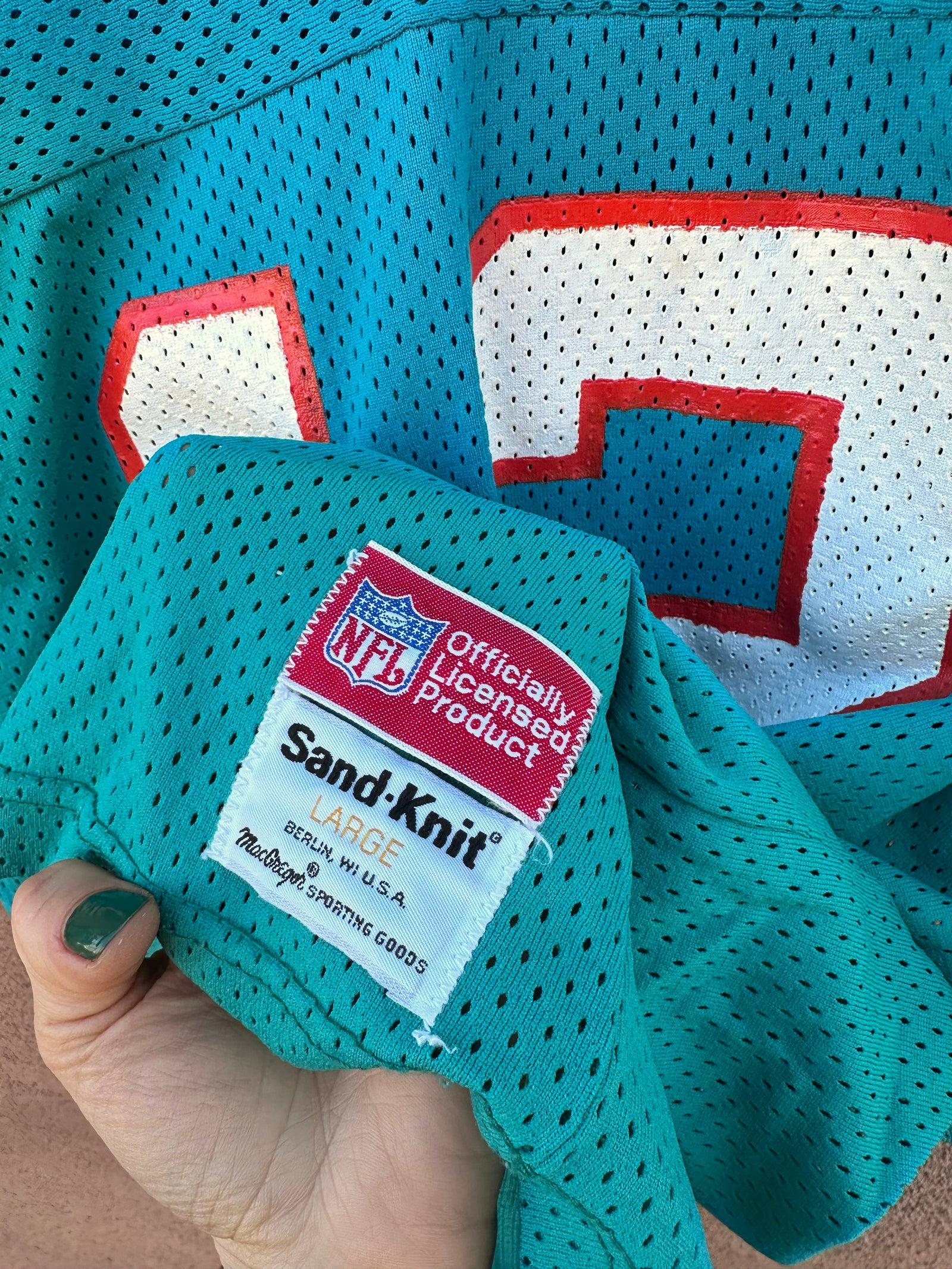 Vintage Dan Marino Early 80's Sand Knit MacGregor Jersey – DESERT