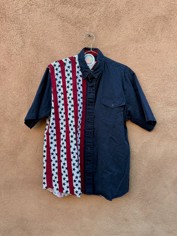 Americana Cowboys' Turtle Cotton Shirt