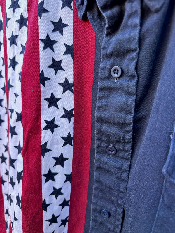 Americana Cowboys' Turtle Cotton Shirt