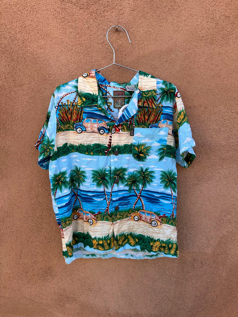 Kid's "Woody" Surf Shirt by Pineapple Connection