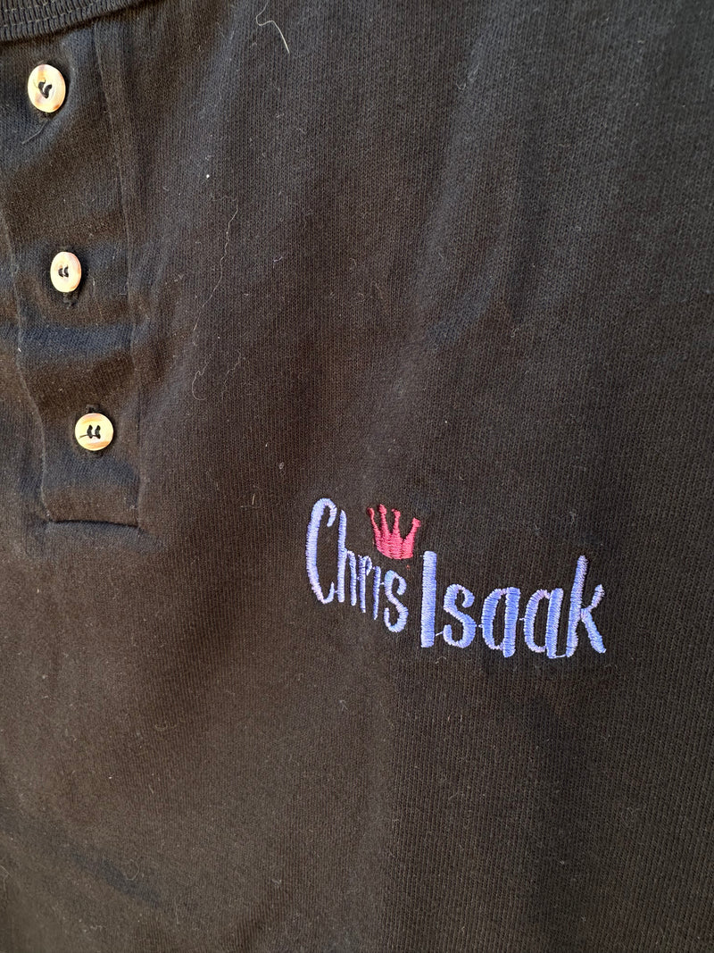 Chris Isaak Henley Short Sleeve T-Shirt