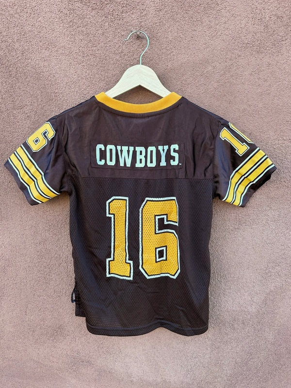Kid's Wyoming Cowboys Football Jersey