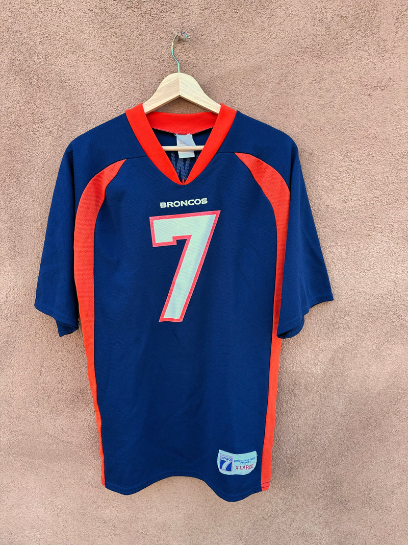 John Elway Logo 7 90's Denver Broncos Jersey