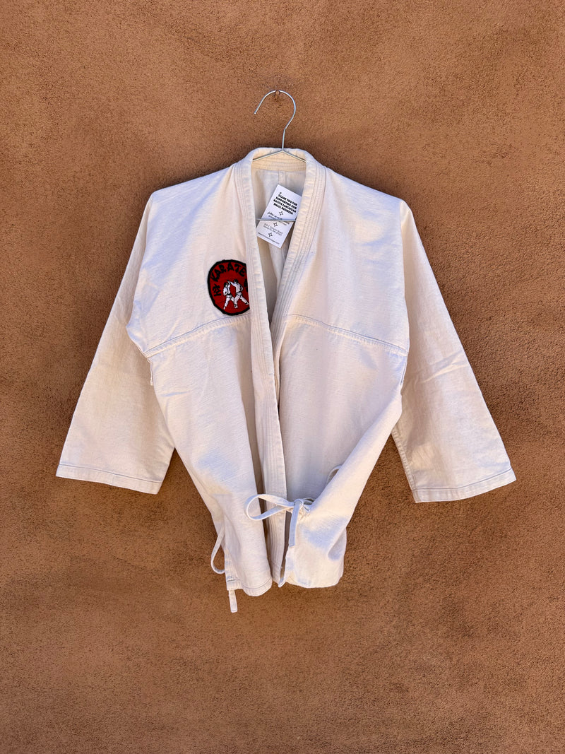 Thick Cotton Canvas Gi with Karate Patch Matsuru