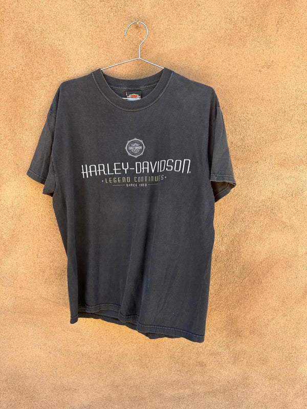 2000 Bulldog Harley Davidson Indywest Tee