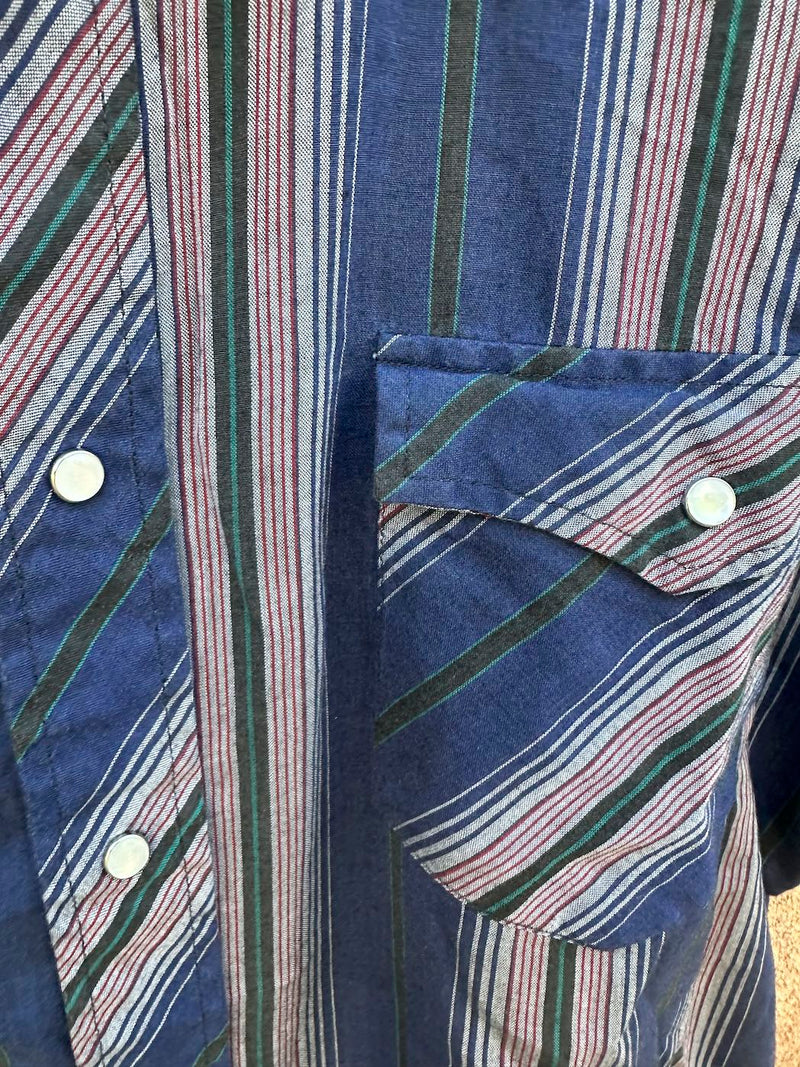 Western Plains Trading Co. Striped Cowboy Shirt