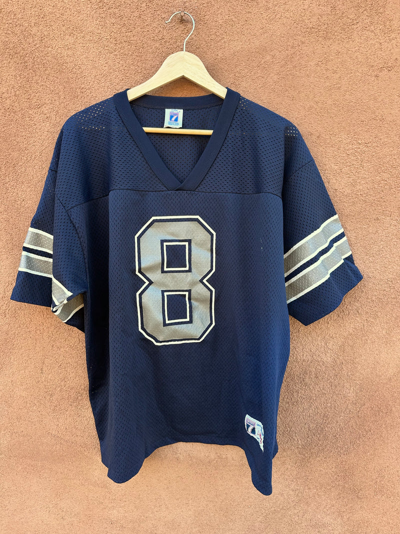 Troy Aikman Logo 7 1989 Dallas Cowboys Jersey