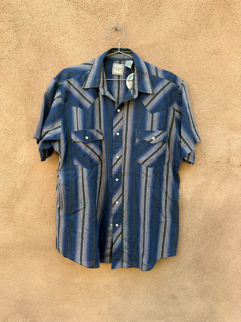 Western Plains Trading Co. Striped Cowboy Shirt