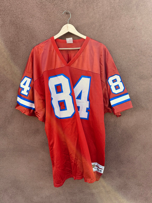 Old School Shannon Sharpe Orange Denver Broncos Jersey