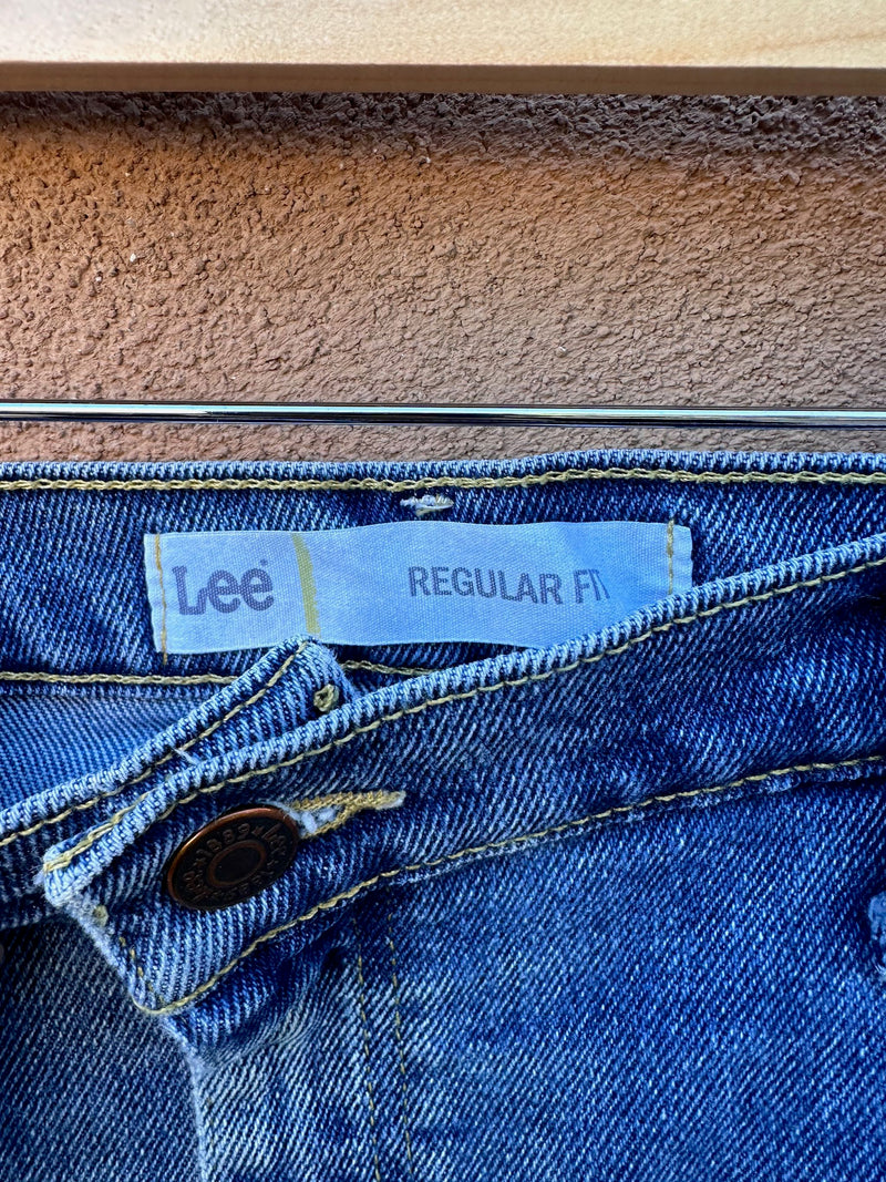 Loose Straight Leg Lee Jeans 40 x 32