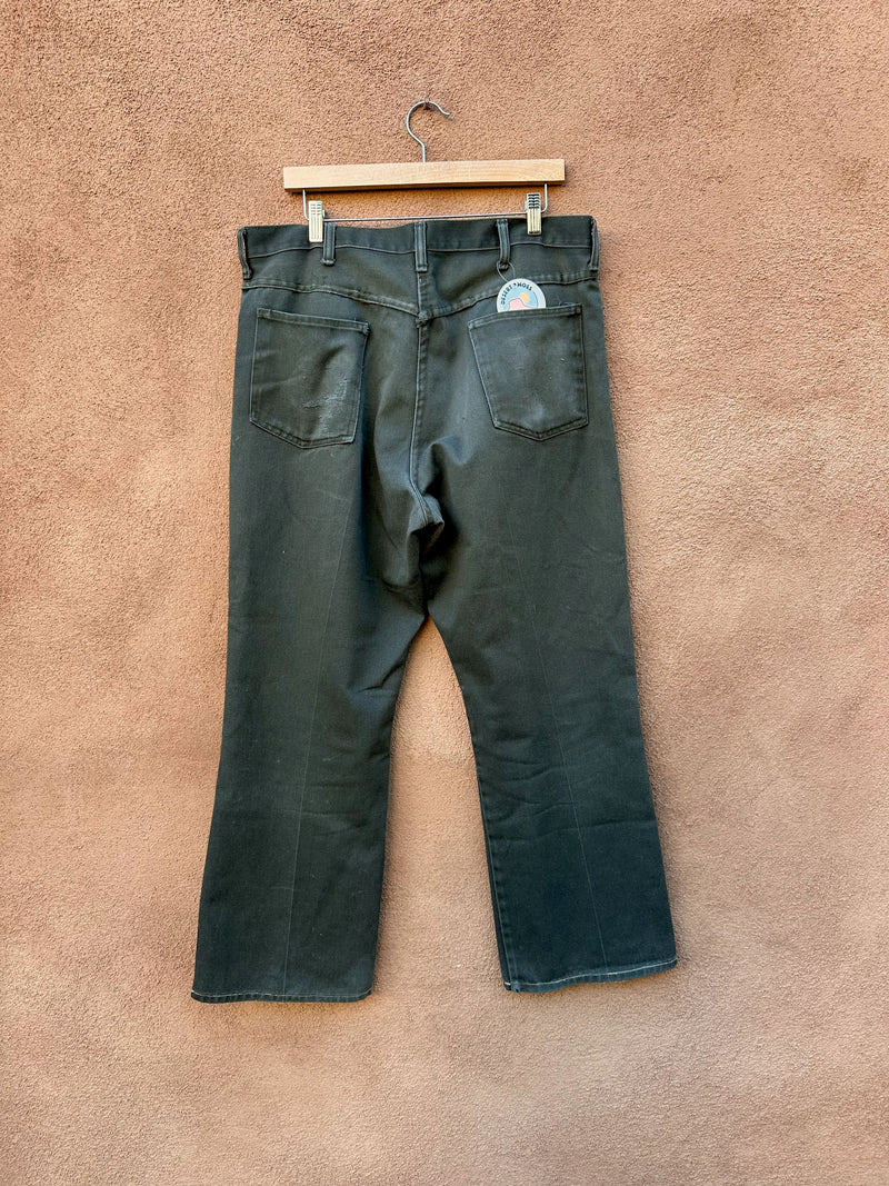 1960's Drab Green Work Pants 36 x 28