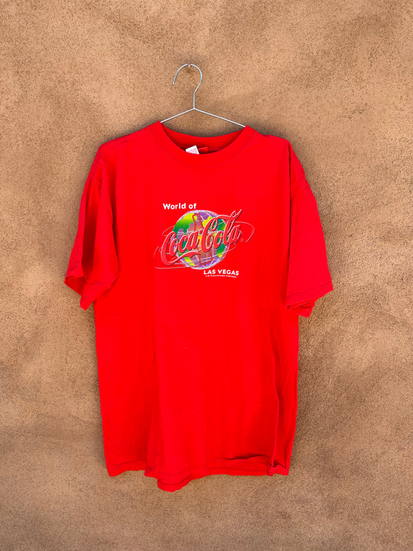 1997 World of Coca-Cola Las Vegas T-shirt