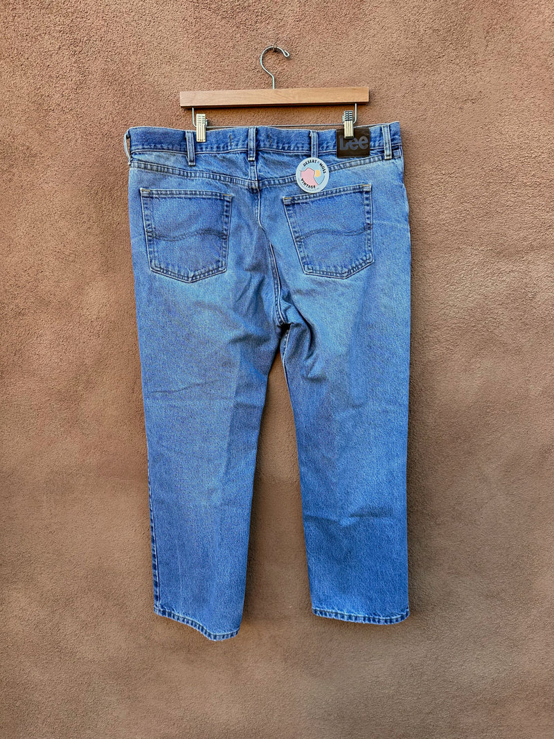Loose Straight Leg Lee Jeans 42 x 29