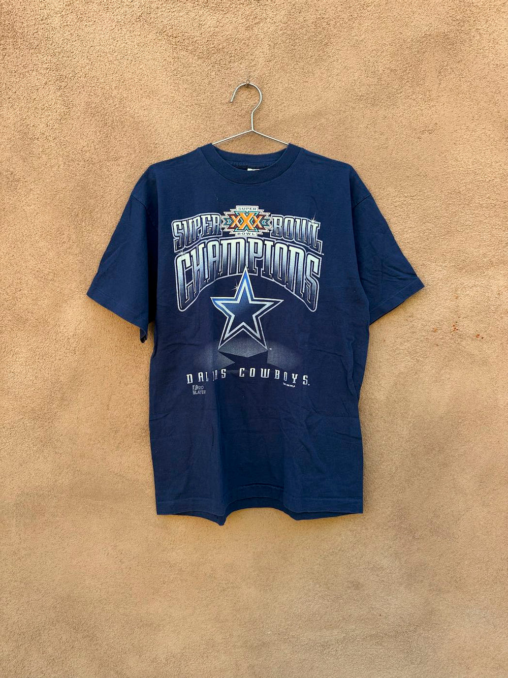 Vintage 1996 Pro Player Dallas Cowboys Super Bowl XXX Champions T