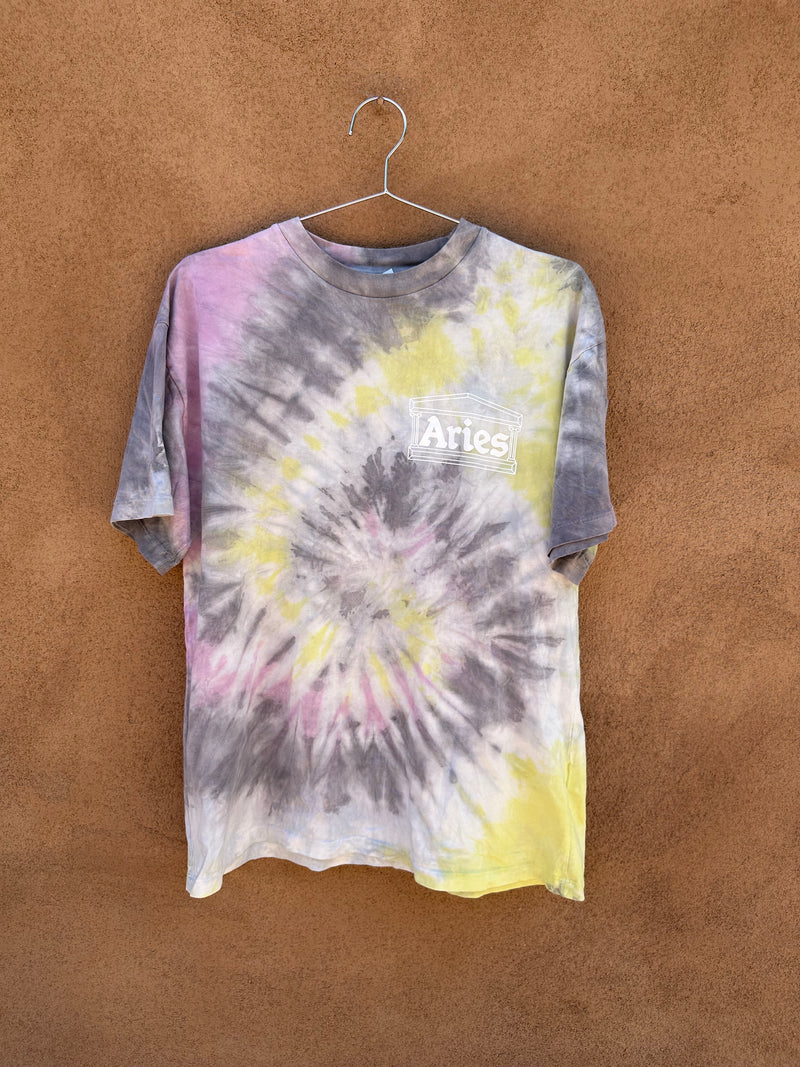 Tie Dye Aries T-shirt