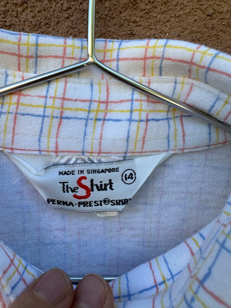 1960's The Shirt Sleeveless Blouse with Pocket