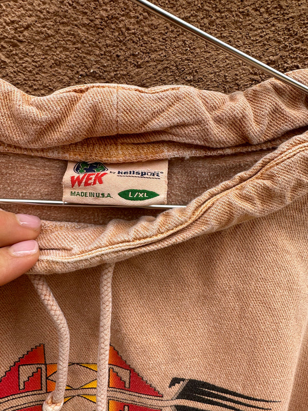 1984 Wek by Kellsport Cotton Southwest Design Sweatshirt