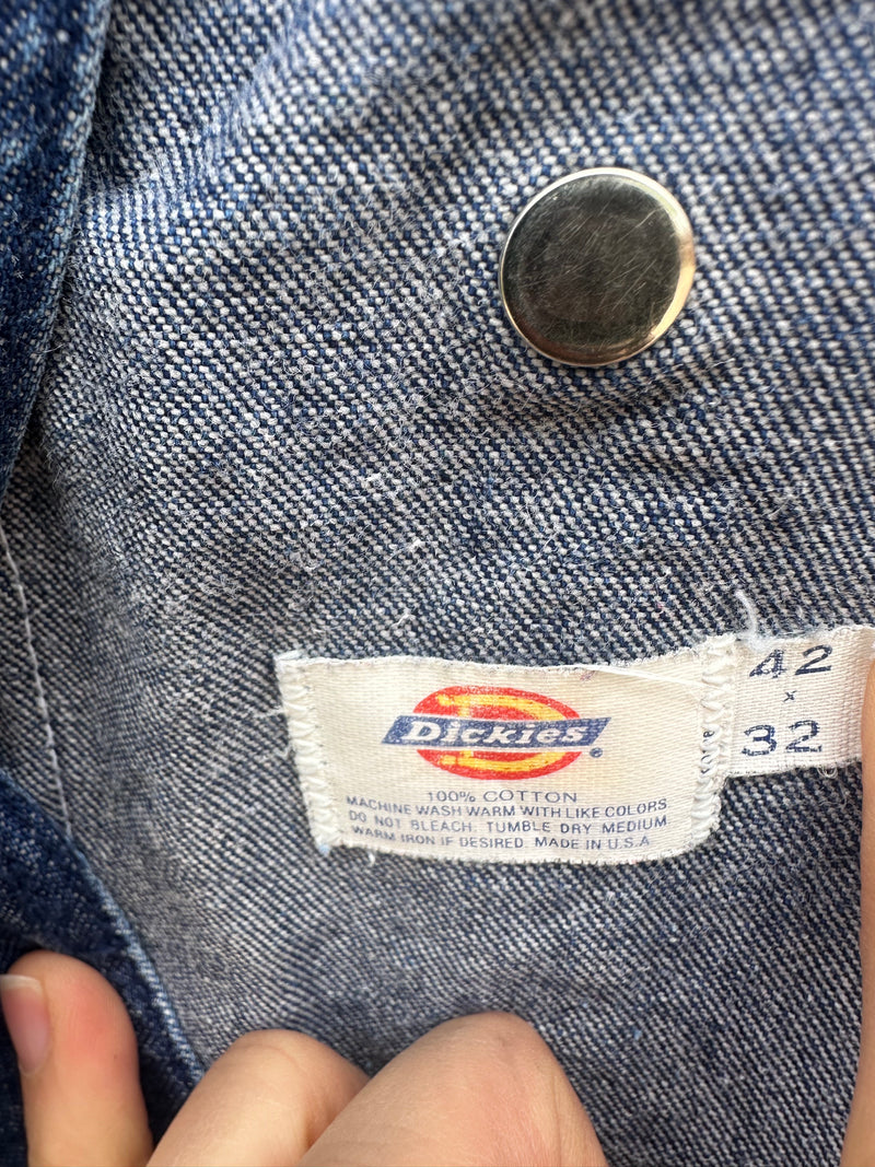 Mid Wash Dickies Overalls 42 x 32