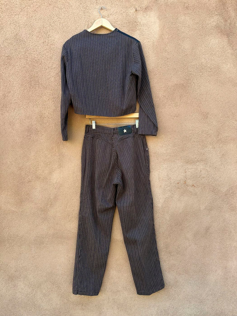 Striped Cotton Western Two Piece Set by Roper