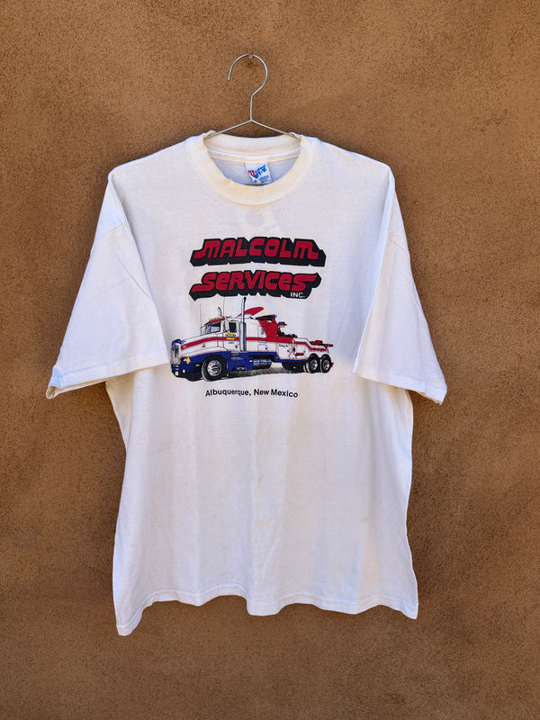 Malcolm Services Trucking Co. T-shirt