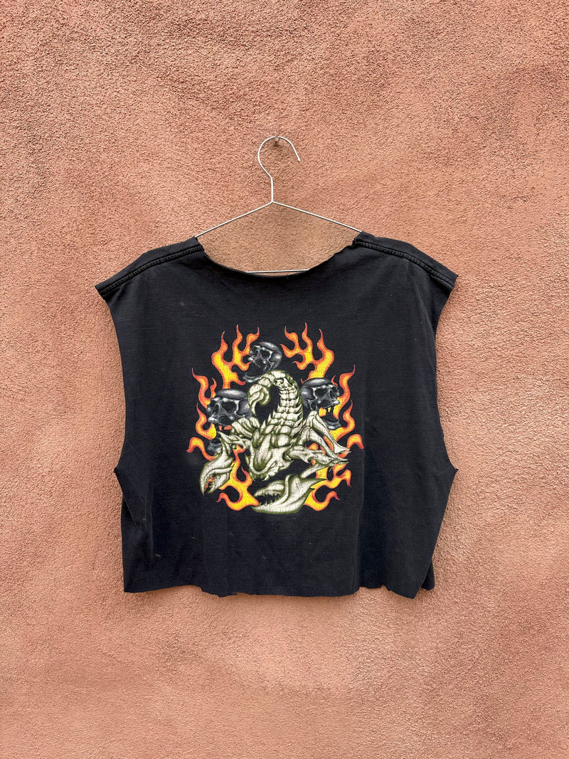 Scorpion Bay Thrashed Cropped T-shirt