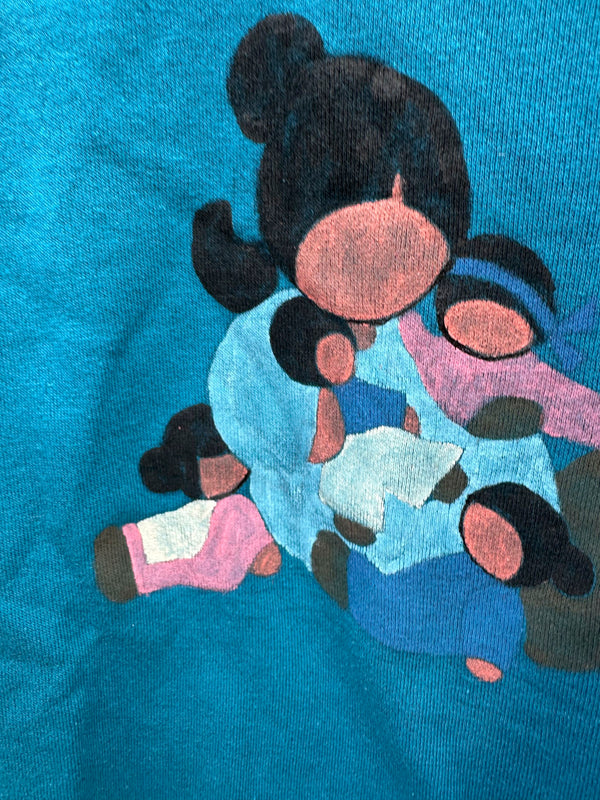 Diné Storyteller Blue Sweatshirt