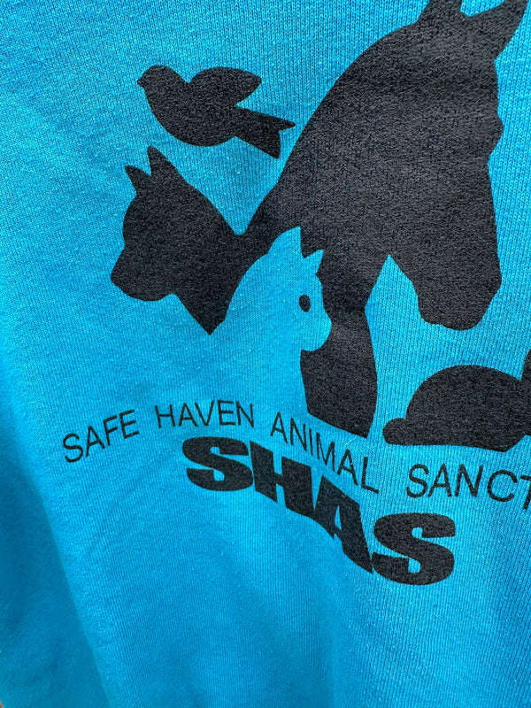 1980's Safe Haven Animal Sanctuary Sweatshirt