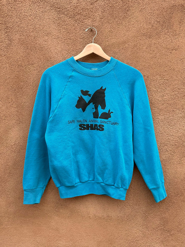 1980's Safe Haven Animal Sanctuary Sweatshirt