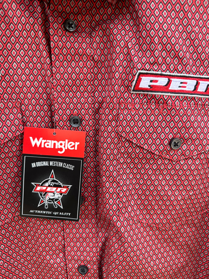 Official Wrangler Pro Bull Riders (PBR) Diamond Shirt