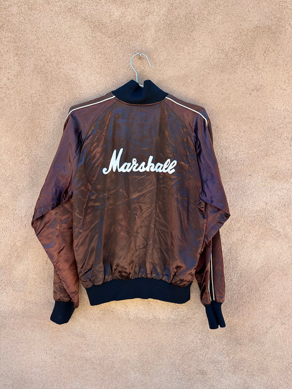 20 Years of Rock & Roll Marshall 1962 - 1982 Brown Satin Jacket
