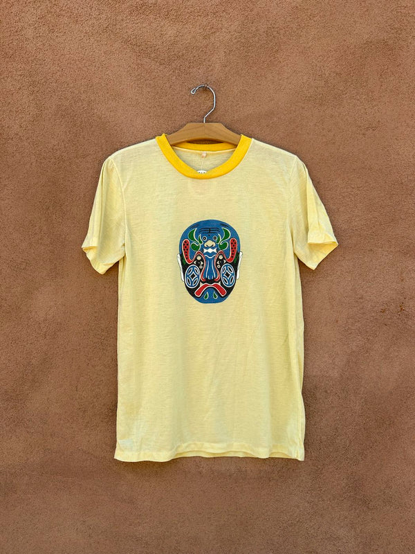 1970's Traditional Chinese Opera Mask T-shirt