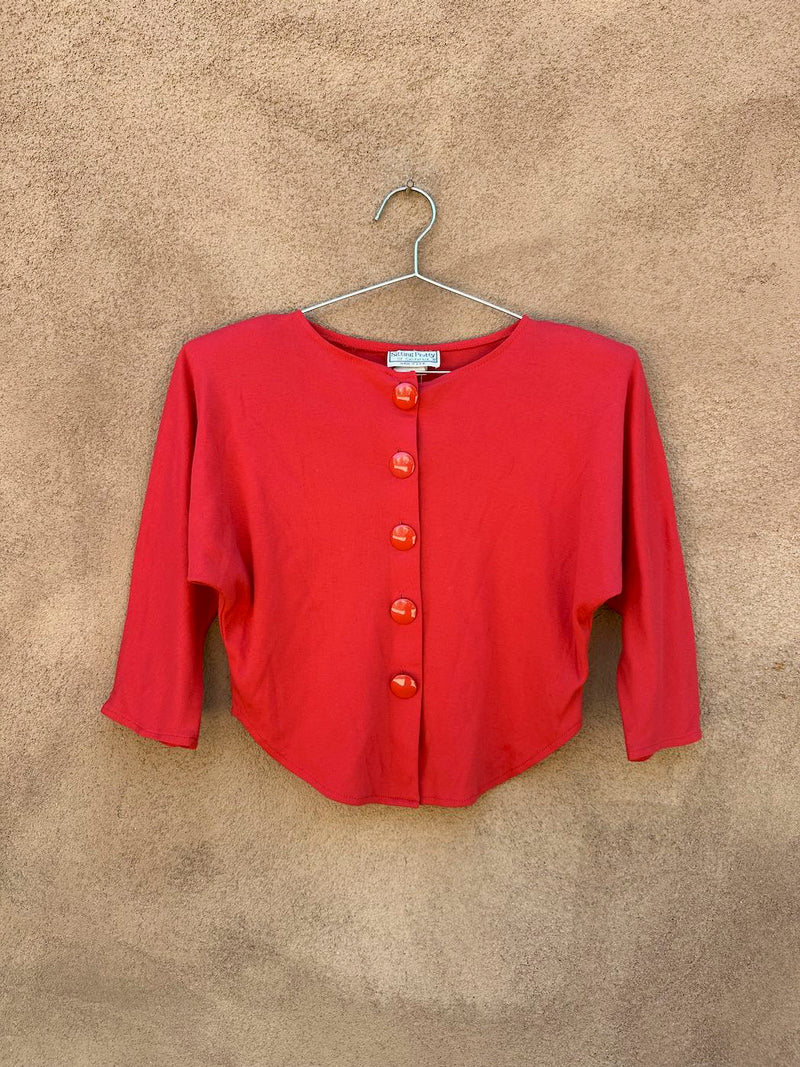 Sitting Pretty of California 1980's Red Top