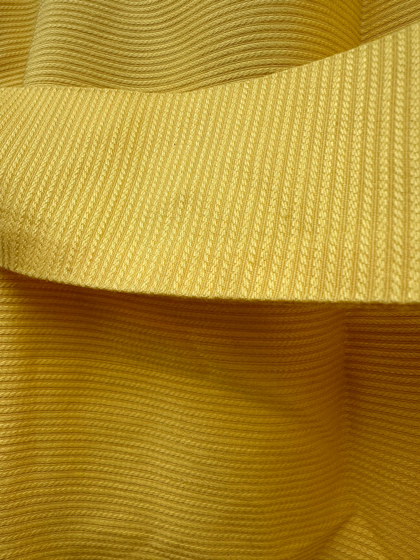 Belted Canary Yellow 1960's Mod Pantsuit