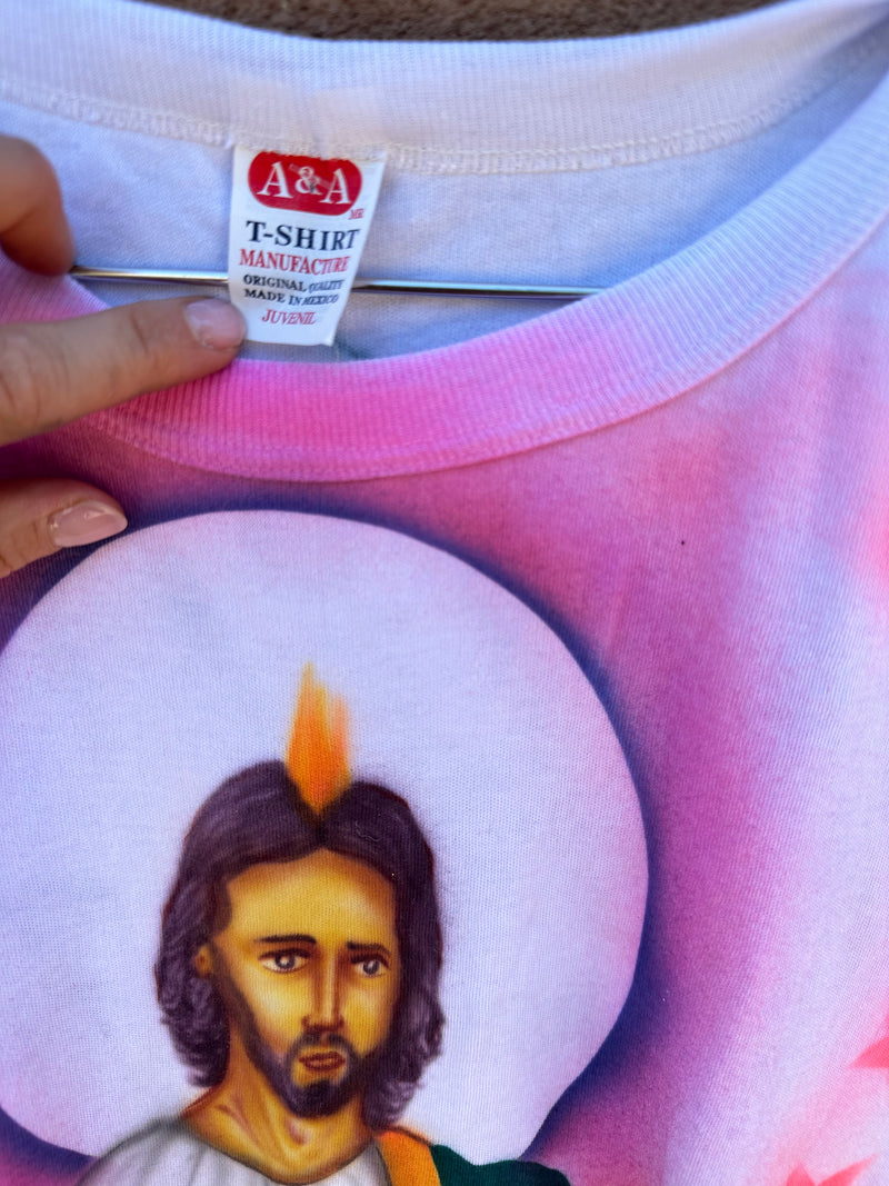 Air Brushed St. Jude 1980's Mexican Label T-shirt