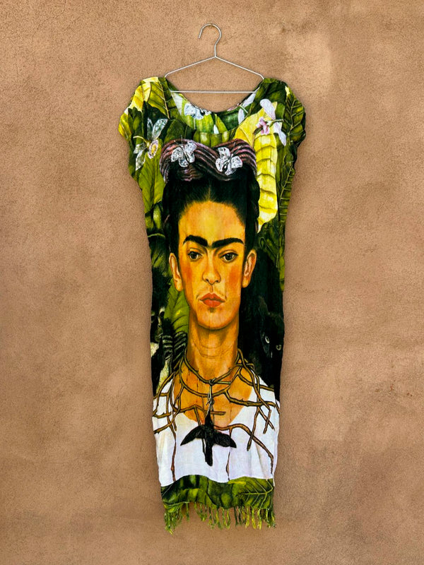 Frida Kahlo Rayon Dress - Made in Mexico