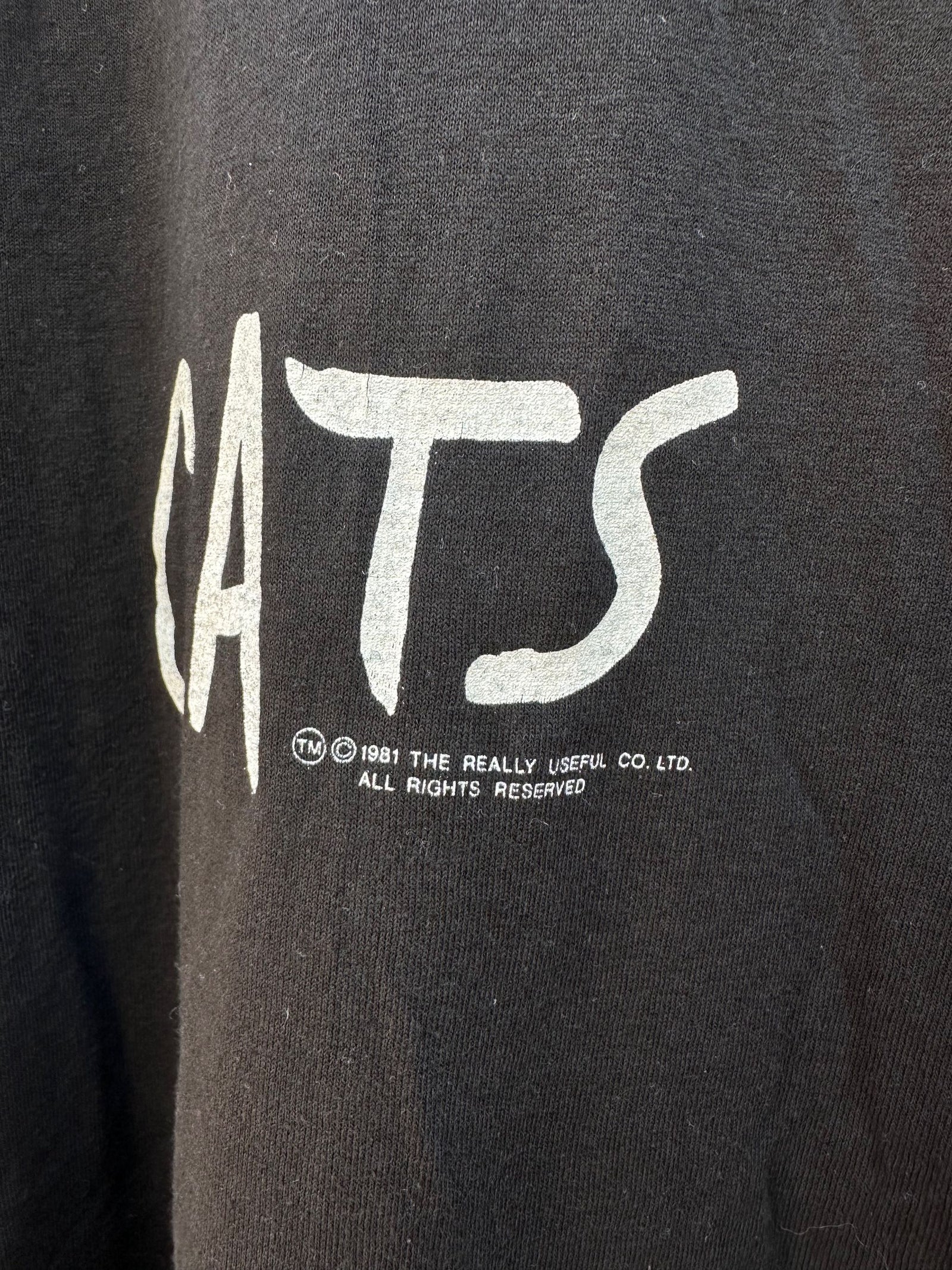 Vintage Original 1981 Cats (Musical) T-shirt – DESERT MOSS VINTAGE