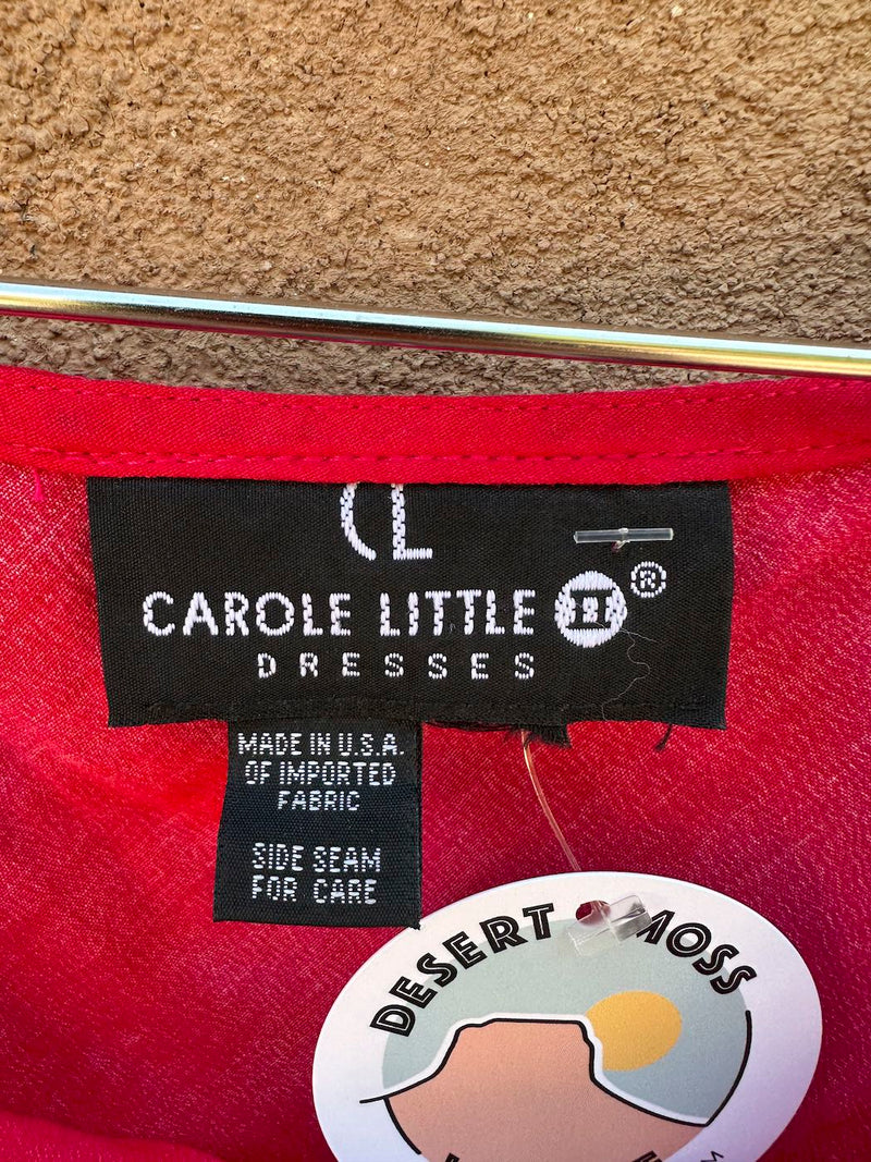 Carole Little II Hibiscus Flower Dress