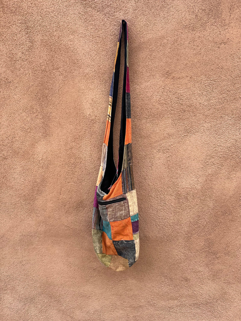 Patchwork Cotton Hippie Purse