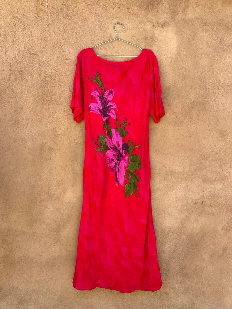 Carole Little II Hibiscus Flower Dress