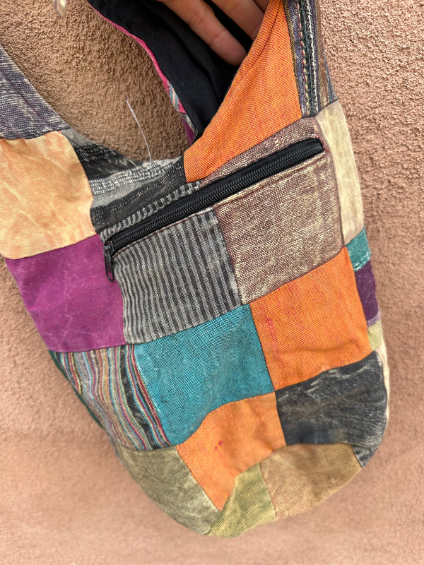 Patchwork Cotton Hippie Purse