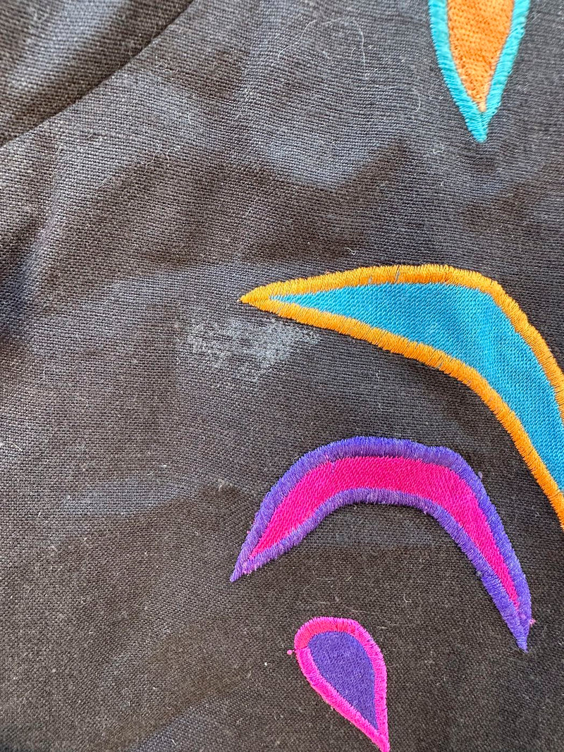 Indigo Moon Blazer with Embroidery & Applique