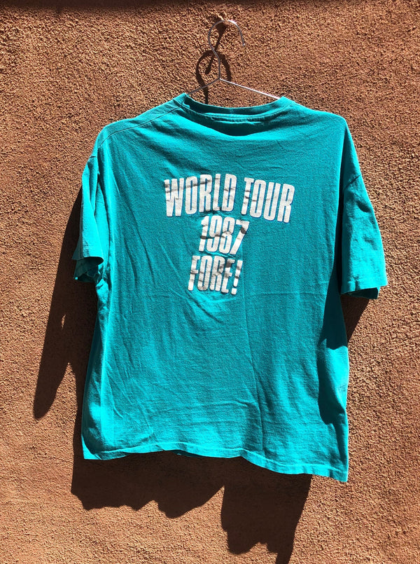 Huey Lewis and The News 1987 Tour T-shirt