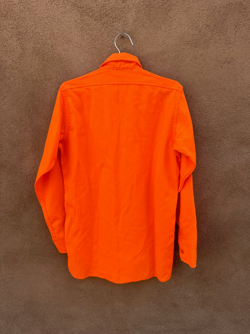 1970's Hunter Orange Woolrich Shirt - Medium