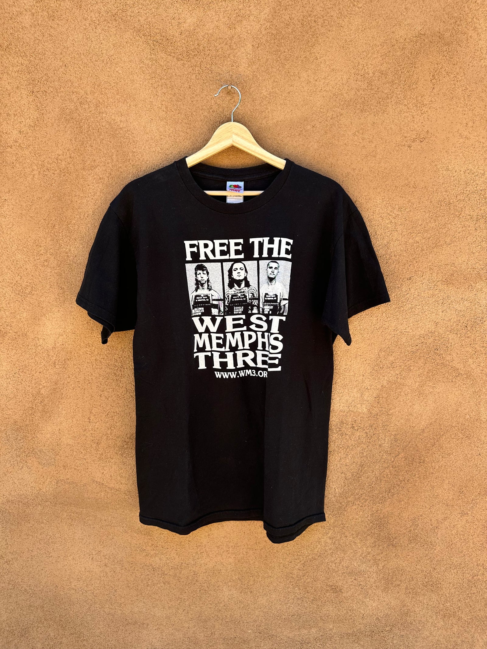 Vintage Original Free the West Memphis Three T-shirt – DESERT MOSS