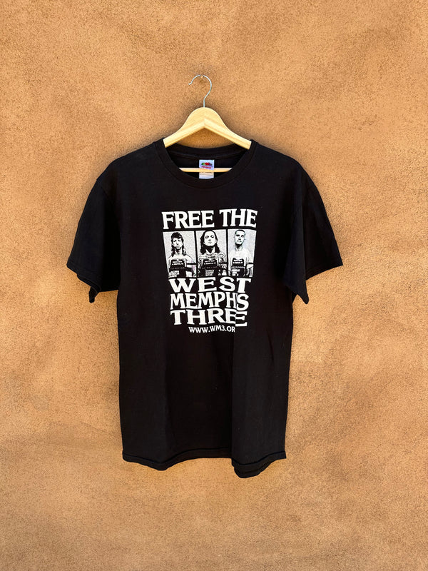 Original Free the West Memphis Three T-shirt