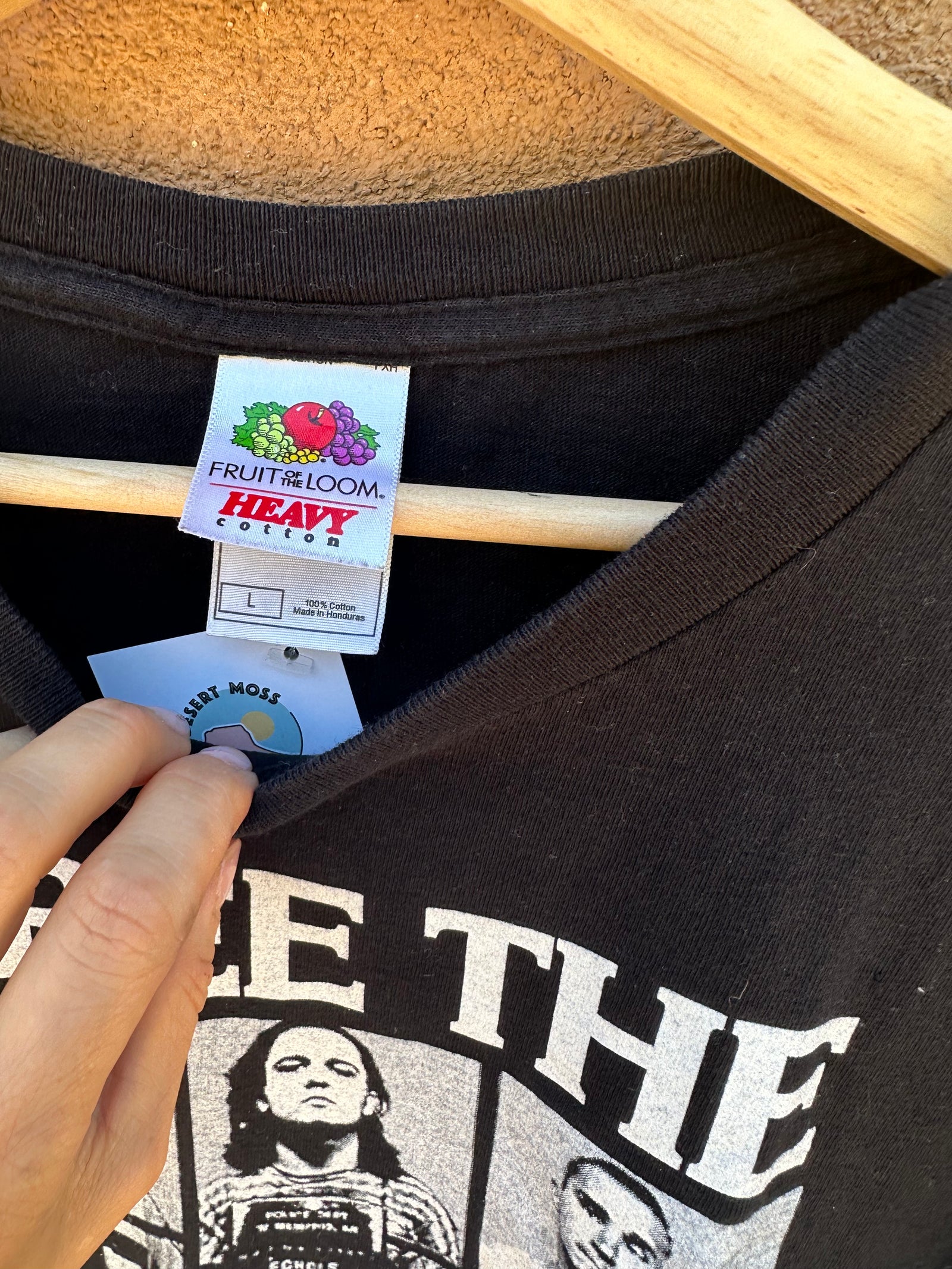 Vintage Original Free the West Memphis Three T-shirt – DESERT MOSS